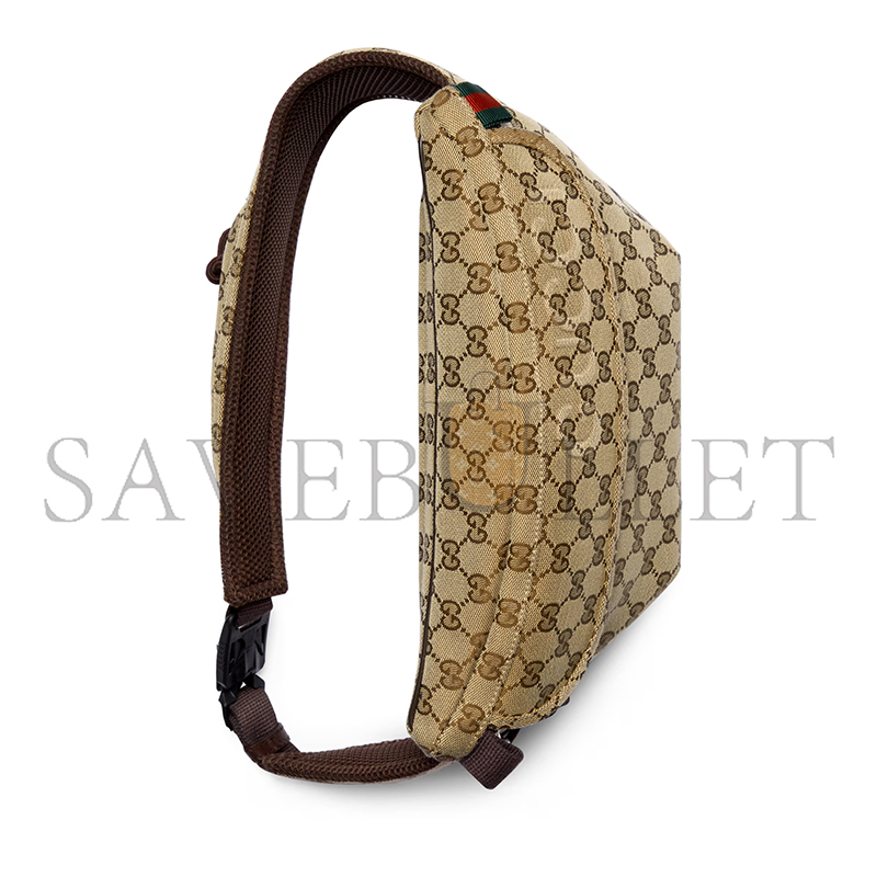 GUCCI GG CANVAS LARGE BELT BAG 804262 (32*17*5cm) GUCCI GG CANVAS LARGE BELT BAG 804262 (32*17*5cm)